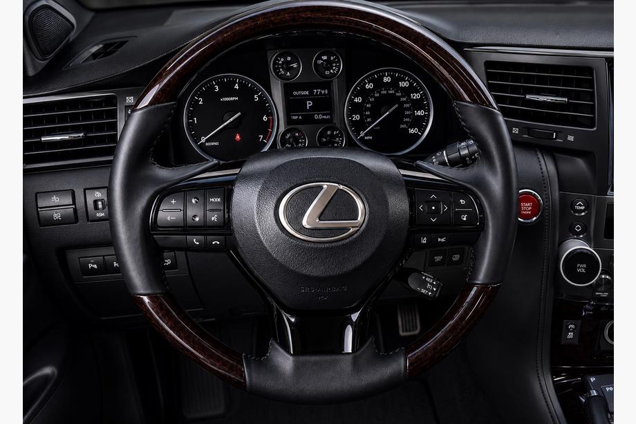 Lexus LX570/450d 2008–2022 Stuurwiel compleet (verwarmd, houtlook) Image