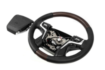 Toyota Land Cruiser Prado 150 2009–2023 Stuurwiel met verwarming (donker hout) foto 7