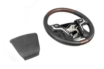 Toyota Land Cruiser Prado 150 2009–2023 Stuurwiel met verwarming (donker hout) foto 8