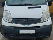 Opel Vivaro 2001–2015 Winterafdekking voor grille 2007-2015 (V1, boven) Mat, 2007-2015 foto 1
