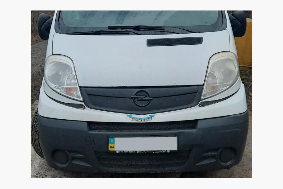 Opel Vivaro 2001–2015 Winterafdekking voor grille 2007-2015 (V1, boven) Mat, 2007-2015 Image