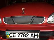 Daewoo Lanos 1998–2017 Winterafdekking voor grille (bovenste) Mat foto 3