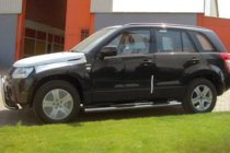 Suzuki Grand Vitara 2005–2017 Sidebars (set van 2, RVS) foto 1