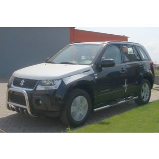 Sidebars (set van 2, RVS) Suzuki Grand Vitara 2005–2017 foto 2