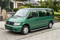 Mercedes Vito W638 1996–2003 Maydos V1 zijtreden (set 2 stuks, aluminium + RVS) foto 1