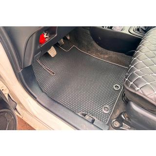 Carsuit ДВС rubberen automatten voor het interieur (Zwart) Toyota Yaris 2010–2020 foto 1