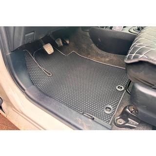 Carsuit ДВС rubberen automatten voor het interieur (Zwart) Toyota Yaris 2010–2020 foto 4
