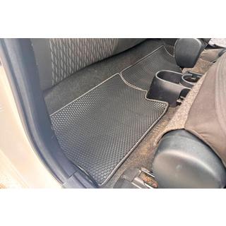 Carsuit ДВС rubberen automatten voor het interieur (Zwart) Toyota Yaris 2010–2020 foto 3