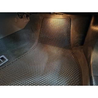 Carsuit rubberen automatten (Zwart) Audi A4 B6 2000–2004 foto 3