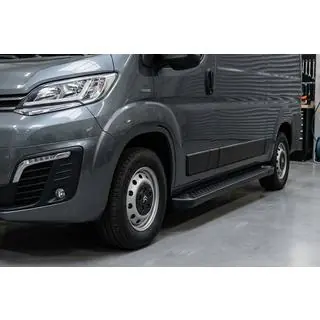 Allmond Black zijtreden (2 st., aluminium) foto 1