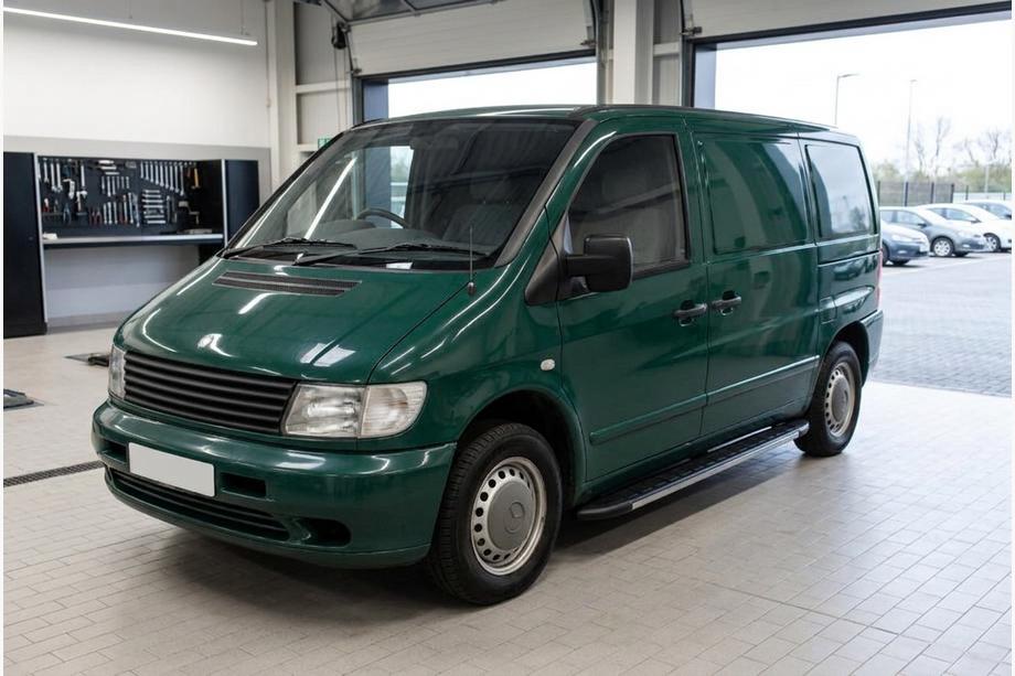 Mercedes Vito W638 1996–2003 Duru side steps (2 stuks, aluminium) Image