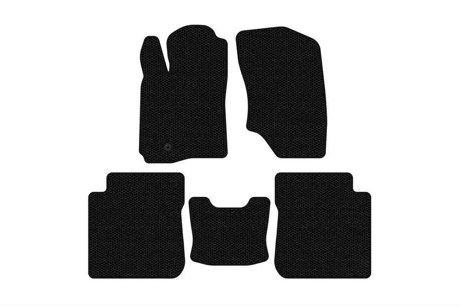Mitsubishi Outlander 2001–2006 Carsuit rubberen automatten (Zwart) Image