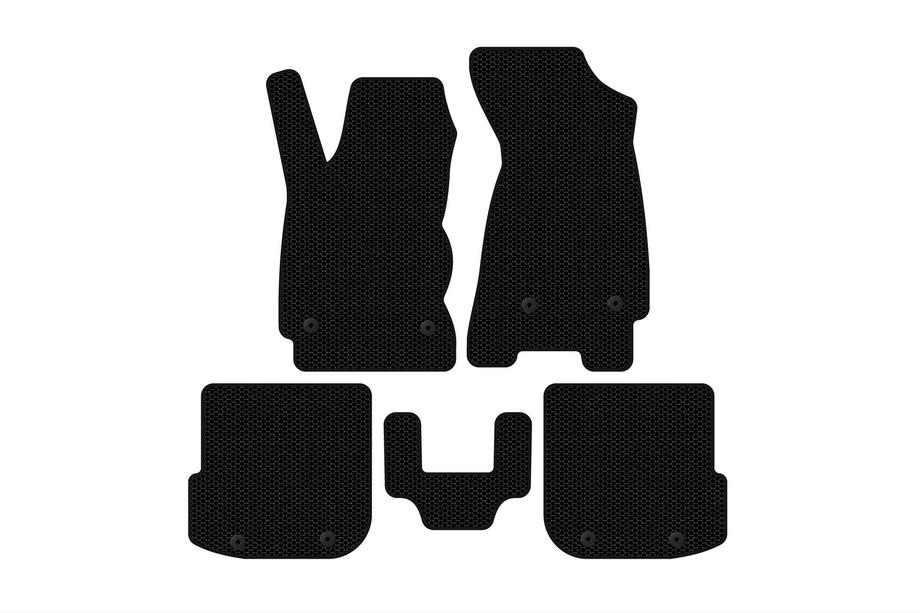 Audi A4 B5 1994–2001 Rubberen automatten Carsuit (Sedan, zwart) Image