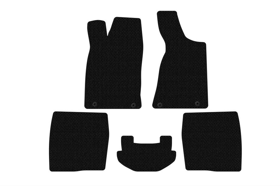 Audi 80/90 1987–1996 Carsuit rubberen automatten (1987-1991, Sedan, zwart) Foto 1