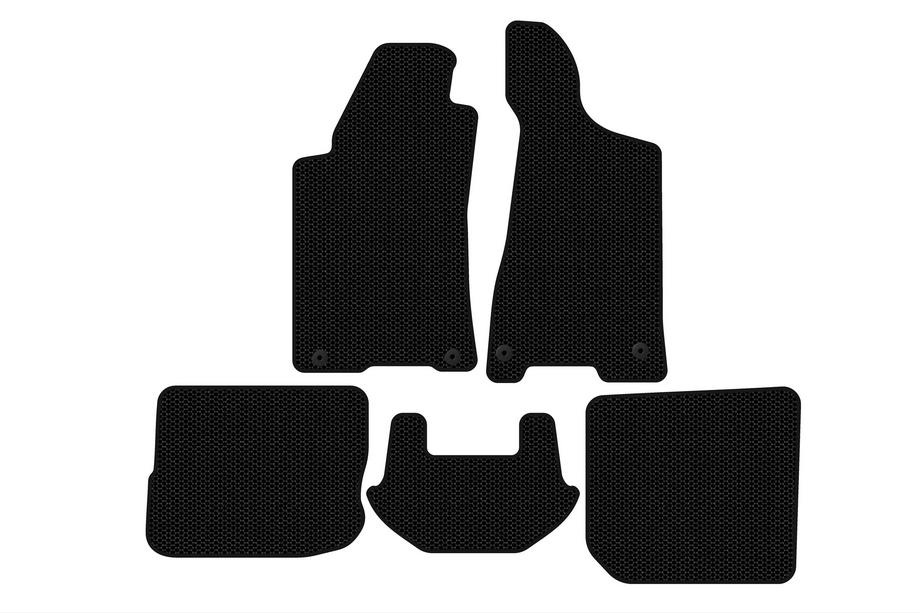 Audi 80/90 1987–1996 Rubberen matten Carsuit (1991-1996, Sedan, zwart) Image