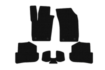 Audi A1 2010–2018 Rubberen automatten Carsuit (HB, 3-deurs, zwart) foto 1