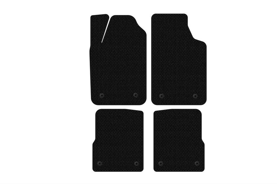 Audi A2 1999–2005 Rubberen automatten Carsuit (HB, zwart) Image