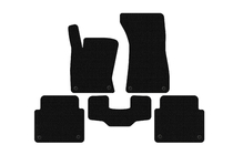 Audi A8 2002–2009 Rubberen automatten Carsuit (Short, zwart) foto 1
