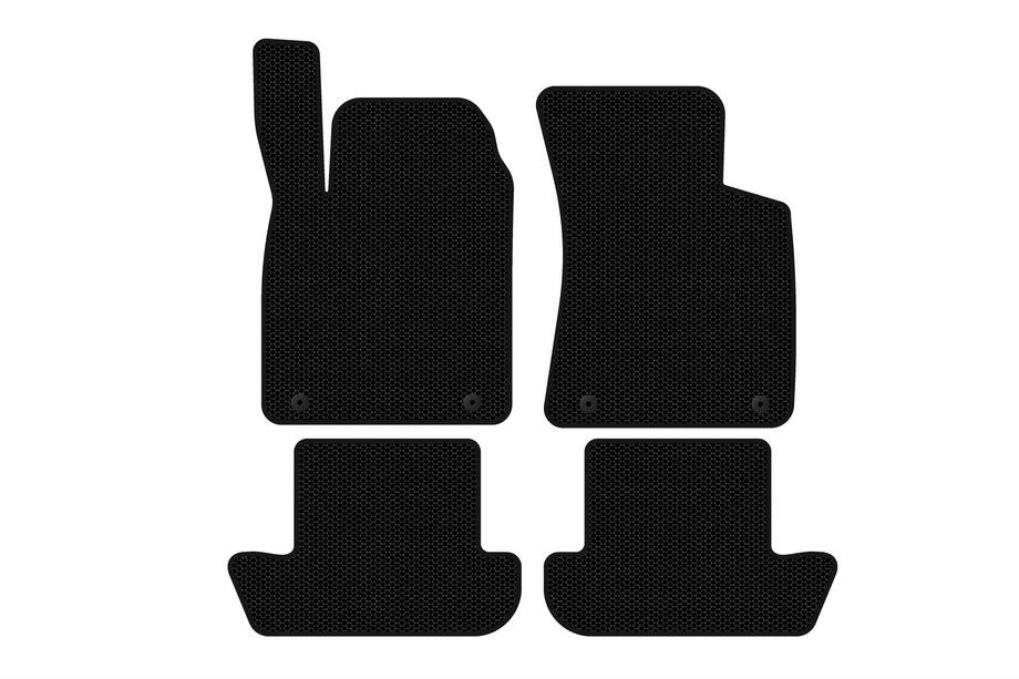 Audi TT 1998–2006 Rubberen automatten Carsuit (Coupé, zwart) Foto 1