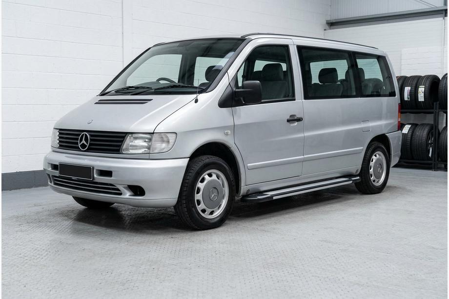 Mercedes Vito W638 1996–2003 Rainbow zijtreden (set van 2, aluminium) Image
