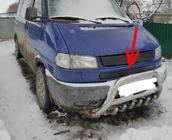 Volkswagen T4 Caravelle/Multivan 1990–2003 Onderste grille-afdekking foto 1