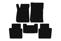 Chevrolet Impala 2013–2020 Rubberen vloermatten Carsuit (SD, zwart) foto 1