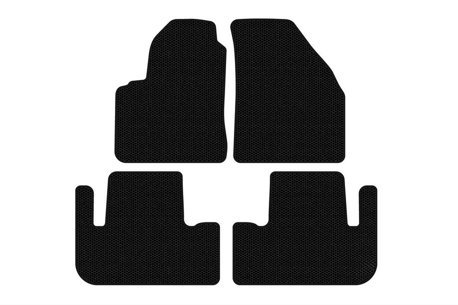 Chevrolet Tacuma/Rezzo 2000–2008 Carsuit rubberen automatten (Zwart) Foto 1