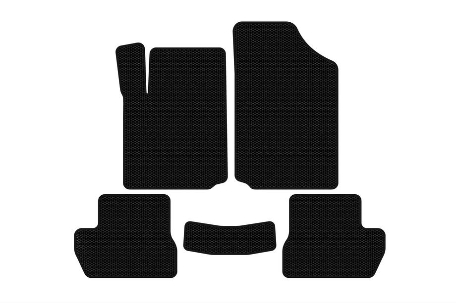 Citroen C-2 2003–2009 Carsuit rubberen automatten (Zwart) Foto 1