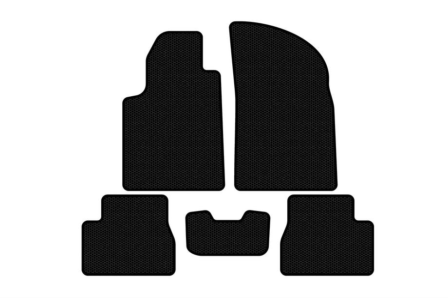 Citroen C-3 2002–2009 Carsuit rubberen automatten (Zwart) Image