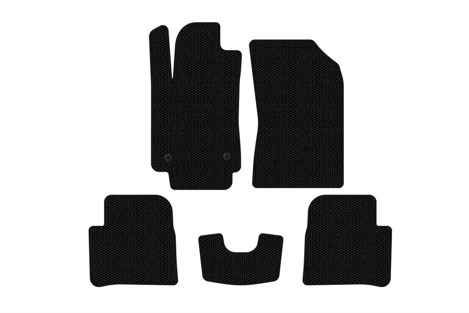 Citroen C-3 2016–2023 Rubberen automatten Carsuit (HB, zwart) Image