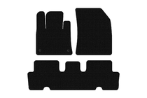 Citroen C-4 Picasso 2013–2022 Rubberen automatten Carsuit V1 (2 rijen, zwart) foto 1