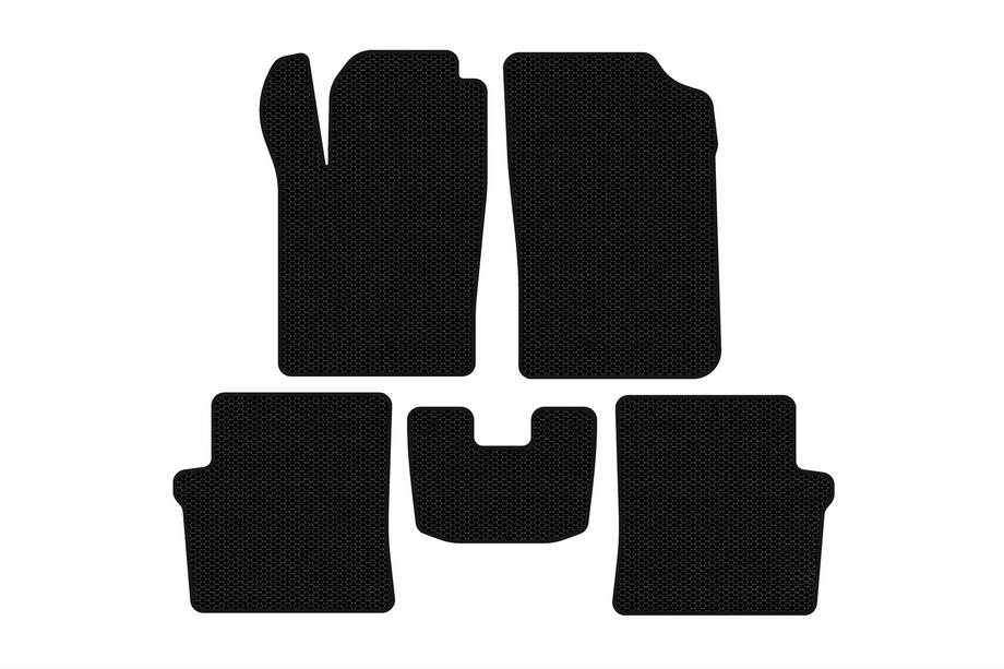 Citroen Xsara II 2000–2006 Rubberen matten Carsuit (HB, 5-deurs, zwart) Image