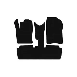 Rubberen automatten Carsuit (voor facelift, zwart) foto 1