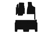 Dodge Grand Caravan V 2008–2020 Rubberen automatten Carsuit (2008-2020, 2 rijen, 8-zits/uitvoering SXT, zwart) foto 1