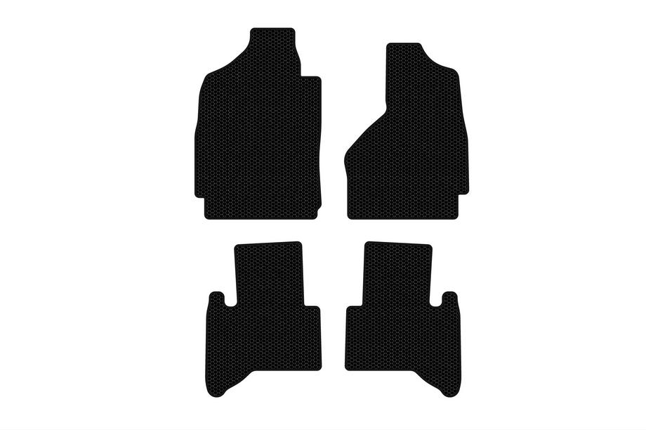 Dodge RAM (DR/DH/D1/DC/DM) 2002–2009 Rubberen automatten Carsuit (2002-2009, zwart) Image