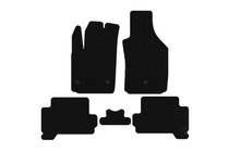 Fiat 500/500L 2013–2022 Rubberen automatten Carsuit (voor 500 Electric, zwart) foto 1