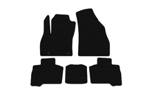 Fiat Fiorino/Qubo 2008–2024 Rubberen automatten Carsuit (voor Qubo, 2016+, zwart) foto 1