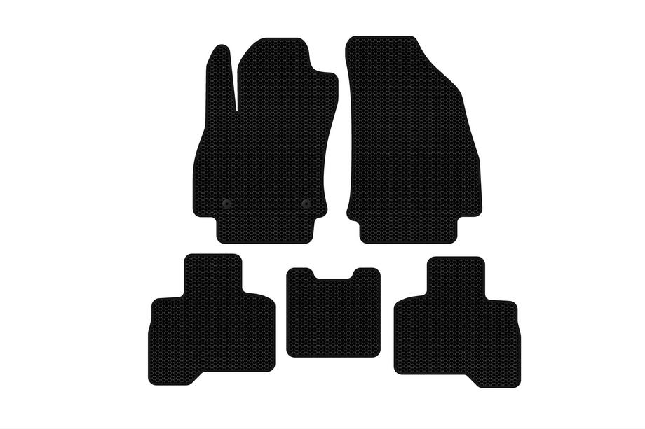 Fiat Fiorino/Qubo 2008–2024 Rubberen automatten Carsuit (voor Qubo 2008-2016, zwart) Image