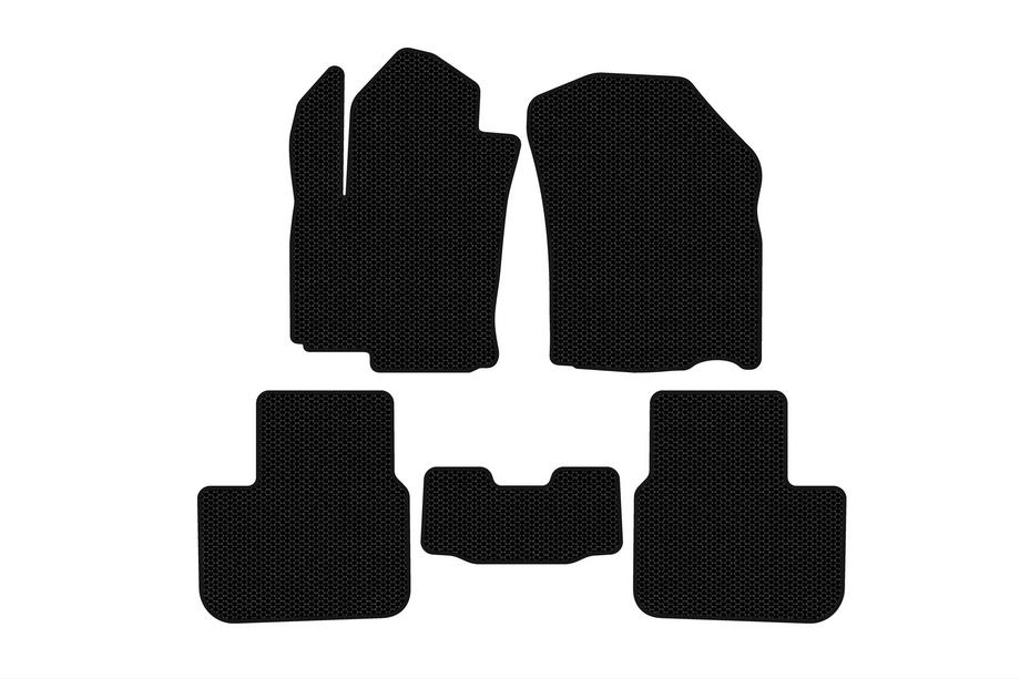 Fiat Sedici 2006–2014 Rubberen automatten Carsuit (HB, zwart) Foto 1