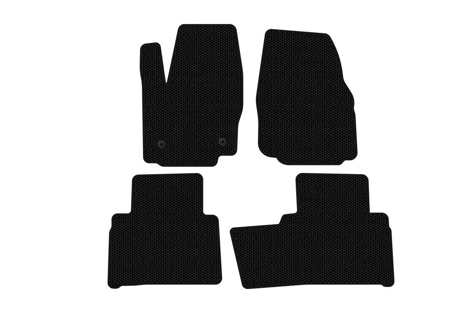Ford Galaxy 2007–2015 Rubberen automatten Carsuit (2 rijen, zwart) Image