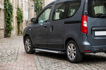Dacia Dokker 2013–2022 Side steps Line (2 stuks, aluminium) foto 1