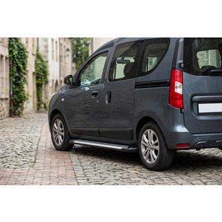 Side steps Line (2 stuks, aluminium) Dacia Dokker 2013–2022 foto 1