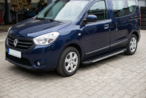 Dacia Dokker 2013–2022 Duru side steps (2 stuks, aluminium) foto 1