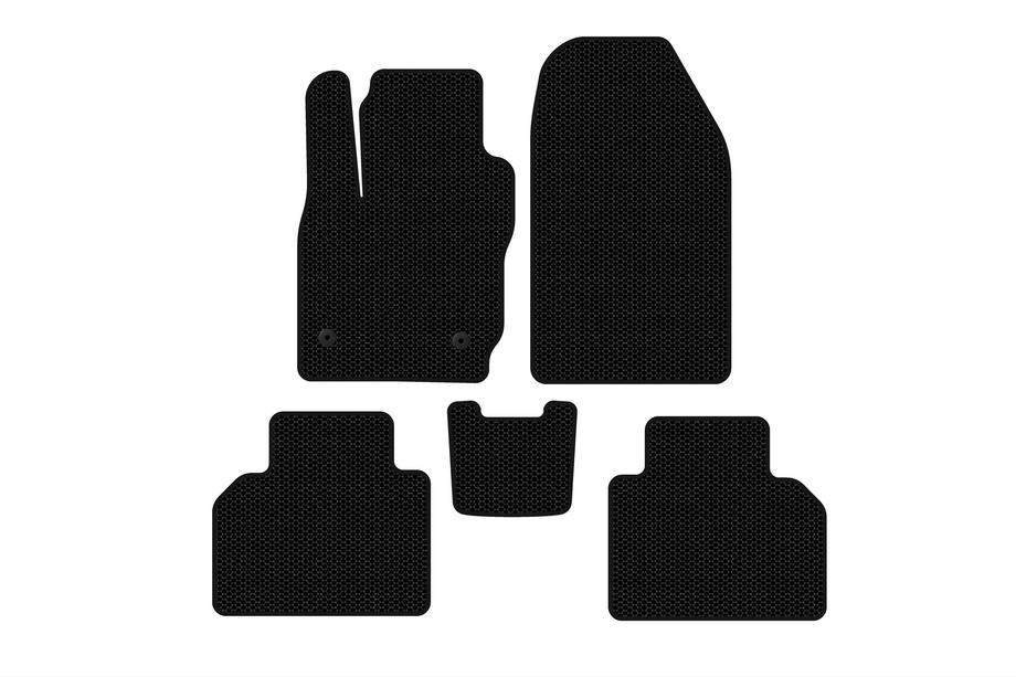 Ford Courier 2014–2023 Carsuit rubberen automatten (Zwart) Image