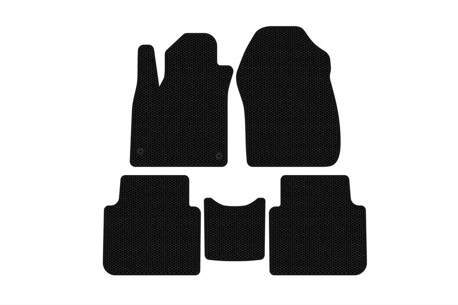 Honda CRV 2017–2022 Rubberen automatten Carsuit (7-zits, zwart, 2020-2022) Image
