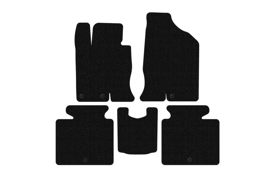 Hyundai Grandeur 2011–2017 Rubberen automatten Carsuit (SD, benzine, zwart) Foto 1