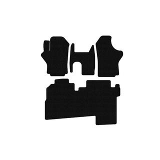 Rubberen automatten Carsuit (2004-2007, 2 rijen, 8-persoons, zwart) Hyundai H200, H1, Starex 1998–2007 foto 1
