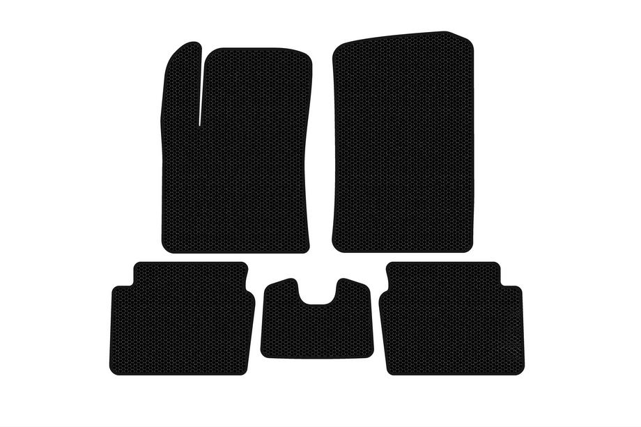 Hyundai I-10 2008–2013 Rubberen automatten Carsuit (HB, zwart) Image