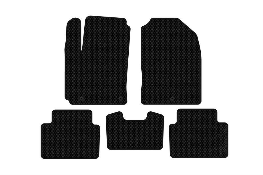 Hyundai Kona 2017–2023 Rubberen automatten Carsuit (2017-2020, benzine, zwart) Image