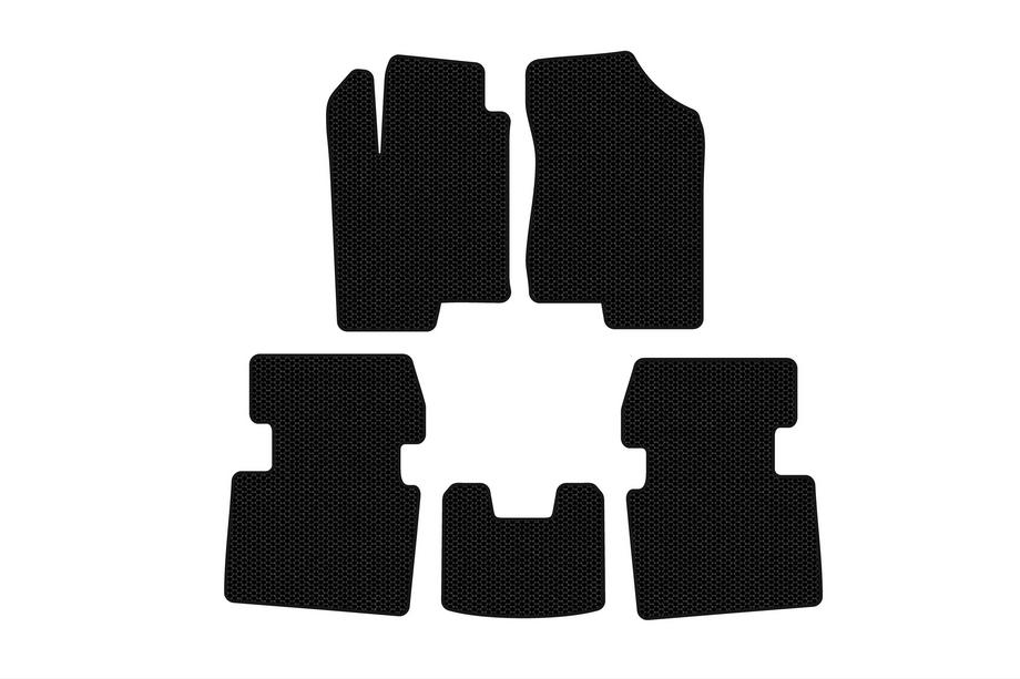 Hyundai Sonata NF 2004–2009 Carsuit rubberen automatten (Zwart) Image